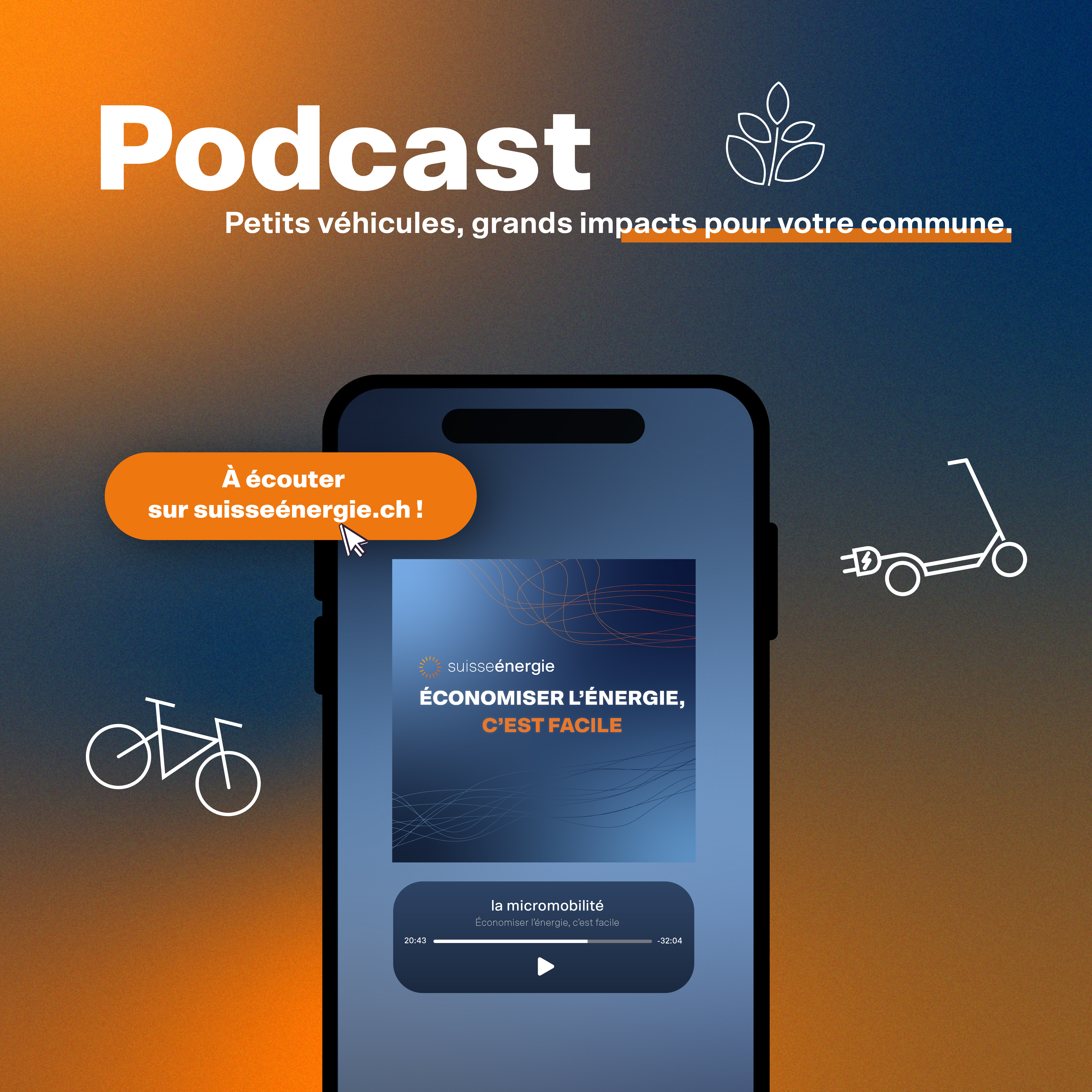 Podcast Teaserbild Mikromobilität